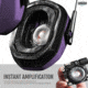Savior Equipment Apollo Electronic Sound Suppressor, Purple, Collapsed: 5.5 x 5.5 x 4, EM-APOLLO-UR