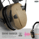 Savior Equipment Apollo Electronic Sound Suppressor, Tan, Collapsed: 5.5 x 5.5 x 4, EM-APOLLO-TN