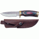 Sawmill Cutlery Ark-N-Saw, 8 1/8in., high carbon stainless drop point blade, Multi color wood handle SM1