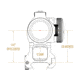 Scalarworks LEAP/01 Aimpoint Micro T-2 Mount, 1.42in, Black, SW0100