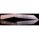 Scandinoff Valknut New Age Micarta Knife, 11.88in Overall, 6.88in Stonewash Sleipner Tool Steel Wharncliffe Blade, Brown Micarta Handle, Leather Belt Sheath, SCA-NS-KN-VNAO