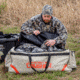 Scent Crusher Wheeled Ozone Roller Bag, Tan/Orange 59412-RB