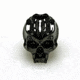 Schmuckatelli CO Cyber Skull Bead, Hematite, SUCYH