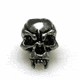 Schmuckatelli CO Fang Skull Bead, Pewter, SUFP