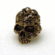 Schmuckatelli CO Mind Skull Bead, Antique 18k Gold Plated, SUMAG
