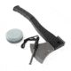 Schrade Large Axe w/Fire Striker, Rubber Handle, w/Sheath,Clam Package SCAXE2LCP