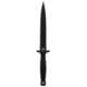 Schrade Needle Magnum Serrated Fixed Blade, AUS-10 Blade, Rubberized Handle, 1182515