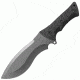 Schrade SCHF28 Fixed Blade Knife,7.94in,Black TPE Handle,Drop Point Re-Curve Plain w/Sheath SCHF28