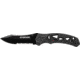 Shizzle M.A.G.I.C. Assisted Opening Liner Lock Folding Knife, Black / Silver, Medium