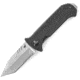 Schrade Tactical Folder, 3.2 in., G-10 Handle, Tanto Point, Combo SCH102S