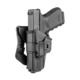 Scorpus M1 Level 2 Holster G-9R, Glock 17/19/26, Left Hand, Black, SC-G9RLHB