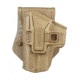 Scorpus M1 Paddle/Belt Level 1 Holster, Glock 9mm, Left Hand, Flat Dark Earth, 3QG-HT-SCM1LH-SC-G9LHT
