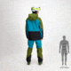SCOTT Line Chaser GTX 3L Pants - Mens, Fir Green/Winter Green, Large, 2918477392008