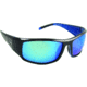 Sea Striker Thresher Sunglasses Black/Blue Mirror Lenses Polarized, 273