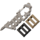 Sektor3 Tools 2 Tool With Phillips Bead Blast, Titanium, 3.875in Bead Blast Blade, Black/Tan Custom Rail Covers, SKT2