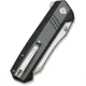 SENCUT Draxor Flipper &amp; Thumb Stud Knife Gray / Black G10 Handle 3.7inch Satin Finished 9cr18mov Blade S24035-3