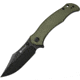 SENCUT Tauron Linerlock Olive Mic, S250603