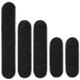 Sentry Gunnar Grip Pads Kit, 5 Pcs, Black, 23GP00BK