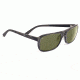 Serengeti Volterra Sunglasses - Satin Black/Gray Stripe Frame, Drivers Polarized Lenses 7594