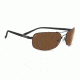 Serengeti Nico Sunglasses - Satin Black/Shiny Dark Tort Frame, Drivers Lenses 7646