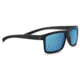 Serengeti Brera Single Vision Prescription Sunglasses, Sanded Black / Satin Dark Gunmetal Frame, Polarized, Photochromic, 8210SV