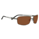 Serengeti Dante Progressive Prescription Sunglasses, Shiny Dark Gunmetal Frame-7888PR