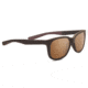 Serengeti Egeo Single Vision Prescription Sunglasses, Sanded Brown / Dark Brown Frame, Polarized, Photochromic, 8680SV