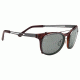 Serengeti Enzo Single Vision Prescription Sunglasses, Shiny Dark Tortoise Frame, Polarized, Photochromic, 8083SV