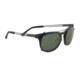 Serengeti Enzo Single Vision Prescription Sunglasses, Satin Black Frame, Polarized, Photochromic, 8060SV