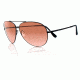Serengeti Large Aviator Sunglasses, Matte Black 5222PR