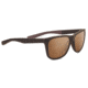 Serengeti Livio Single Vision Prescription Sunglasses, Sanded Brown / Dark Brown Frame, Polarized, Photochromic, 8684SV