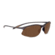 Serengeti Maestrale Single Vision Prescription Sunglasses, Sanded Dark Brown Frame, 8450SV