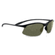 Serengeti Maestrale Single Vision Prescription Sunglasses, Shiny Black Frame, Polarized, Photochromic, 7712SV