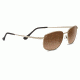 Serengeti Monreale Sunglasses,Satin Soft Gold Frame,Drivers Gradient Square Lens 8400