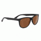 Serengeti Ostuni Sunglasses, Shiny Black, Polarized Drivers 8359