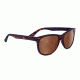 Serengeti Ostuni Sunglasses, Shiny Dark Tortoise, Polarized Drivers Gold 8361
