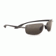 Serengeti Rololare Single Vision Prescription Sunglasses, Shiny Black Frame-7477SV