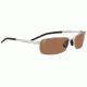 Serengeti Vento Rx Sunglasses Shiny Silver Frame