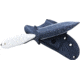 Shadow Tech 8in. Dagger, Tan G-10 Handle, Black Blade,Plain,w/Sheath, NO STSDBPTSM