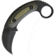 Shadow Tech CTK Compact Tactical Karambit Knife, 6in Overall, 2.5in Black Powder Coated 8670 Steel Karambit Blade, OD Green G10 Handle, Persian Grind Blade, Black Kydex Sheath, STK1004BK