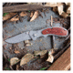 Sheffield Boreal 3 in Folding Pocket Knife w/ Polished Hardwood Handle, 12705