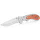 Sheffield Boreal 3 in Folding Pocket Knife w/ Polished Hardwood Handle, 12705