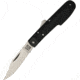 Sheffield British Army Lockback Folding Knife,3.5in,Stainless Steel,Standard Edge,Clip Point,Black,Composition Handle SHE025