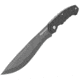Sheffield Jarvis Bolo Machete, 13in Overall, 8in Black 420 SS Blade, Black Rubberized ABS Handle, Black Nylon Belt Sheath, Black, 12147