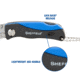 Sheffield Mini Quick Change Lock Back Utility Folding Knife, 2.5in, Blue, 12125