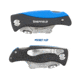 Sheffield Quick Change Lock Back Utility Folding Knife, 4in, ABS Handle, Blue, 12119