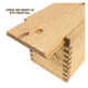 Sheffield Standard Pine Craft Box, Alligator Design, Brown, 12650-5