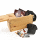 Sheffield Standard Pine Craft Box, Bear Design, Brown, 12650-4