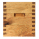 Sheffield Standard Pine Craft Box, Moose Design, Brown, 12650-1