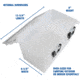Sheffield XL Field Box, Frost, 12720